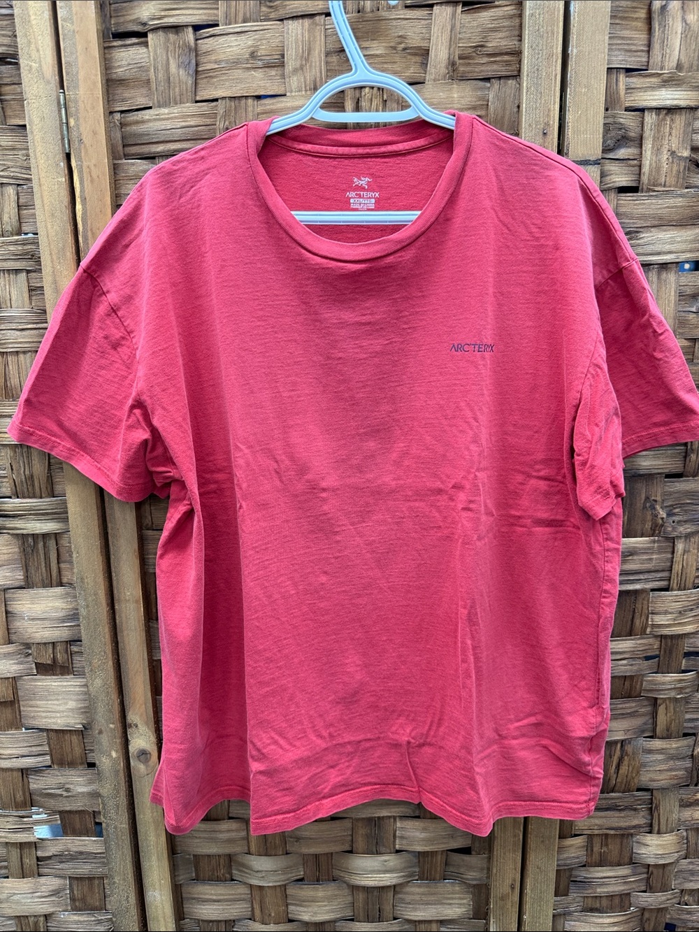 Arc'teryx Men's Coral-Red Short-Sleeve Crew Tee
